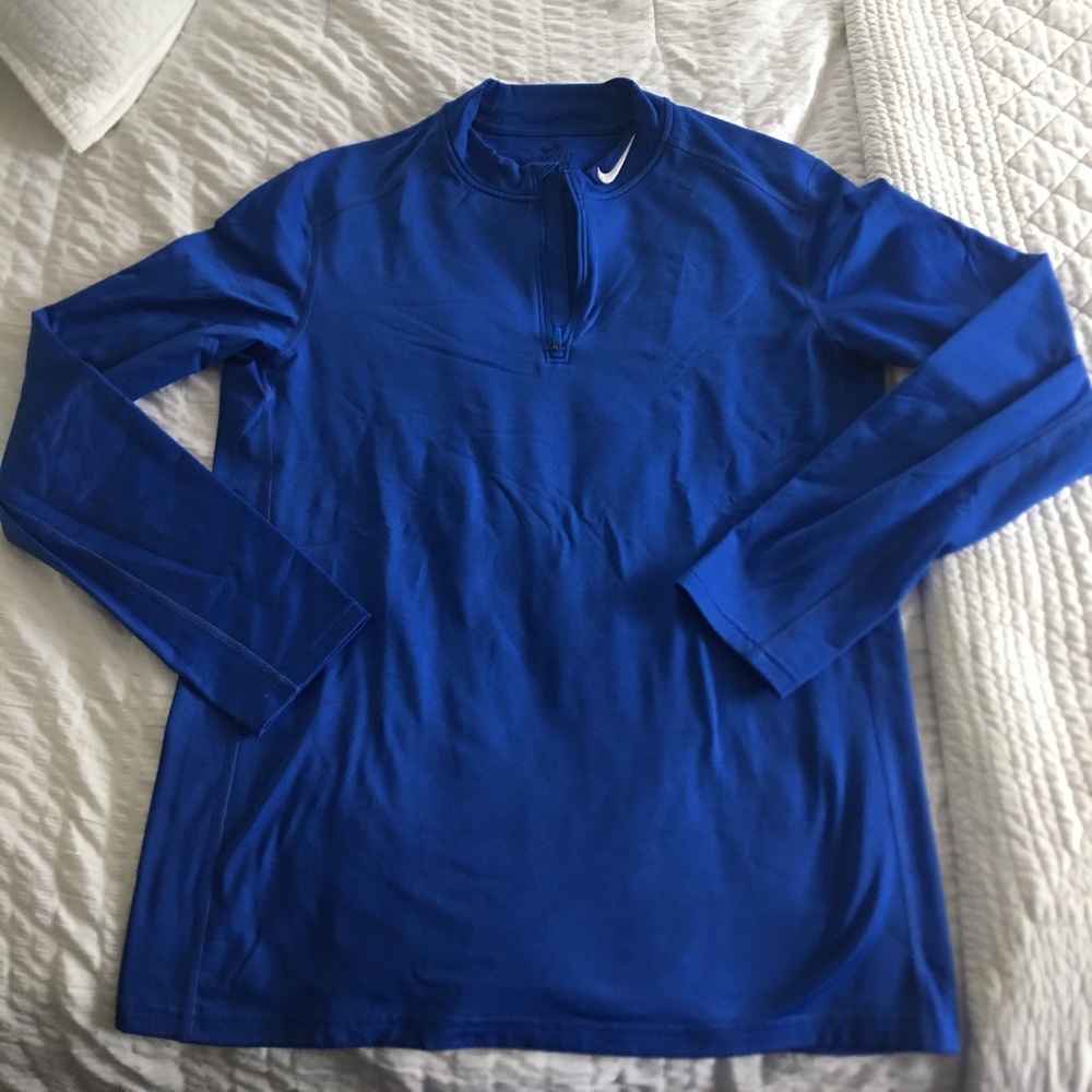Nike dry “fitted” 1/4 zip sweatshirt